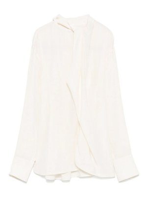 VICTORIA BECKHAM: Blouses - Blouse - Blanc