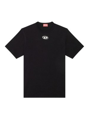 DIESEL: T-shirts - T-Shirt - Schwarz