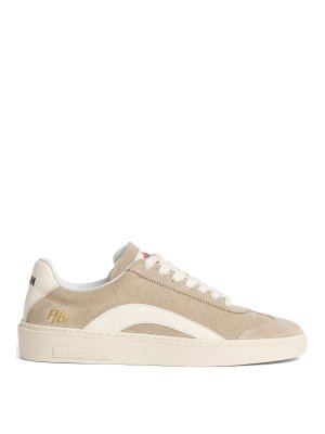 DSQUARED2: trainers - Sand Suede Sneakers