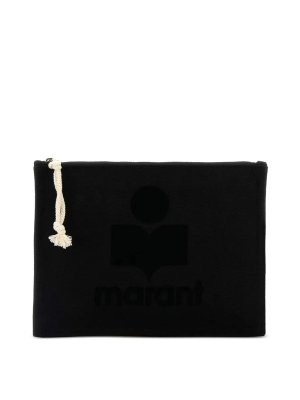 ISABEL MARANT: Clutches - Clutch - Schwarz