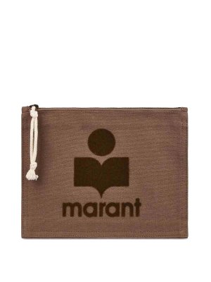 ISABEL MARANT: Bolso clutch - Bolso Clutch - Beis