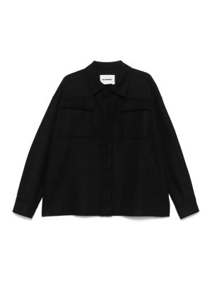 JIL SANDER: シャツ - シャツ - 黒