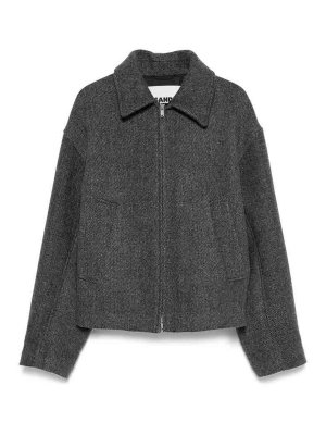 JIL SANDER: Vestes casuals - Veste Casual - Gris