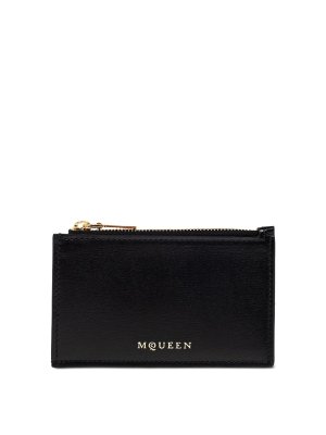 財布・小物その他 ALEXANDER MCQUEEN Woman Wallet Black 8044341T1AN 1000 財布・小物その他 ALEXANDER MCQUEEN Woman Wallet Black