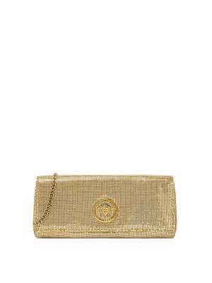 VERSACE: クロスボディバッグ - クロスボディバッグ - 金