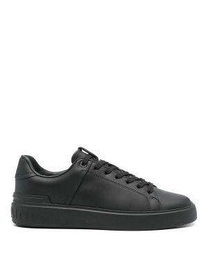 BALMAIN スニーカー ブラック系 Made In Italy Balmain B-East low-top Sneakers | Black | FARFETCH