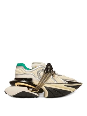 スニーカー DOLCE & GABBANA Woman Sneakers Beige CK2343AI446 8L725 Mixed-material DG Cushion sneakers in Beige for Women