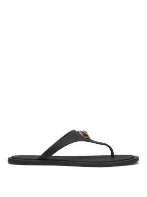 VERSACE: Sandales - Sandales - Noir