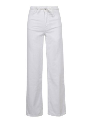 【送料&関税込】Khaite Gari White Cotton Pants Khaite Gari White Cotton Pants - White - Women | 3165193W139168