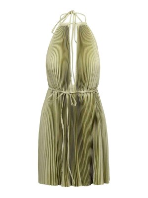 オールインワン・サロペット Burberry Green Cotton Mini Dress Burberry Green Cotton Mini Dress - Green - Women | 8103515