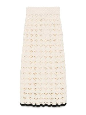 ZIMMERMANN: Knielange und Midi Röcke - Midirock - Weiß