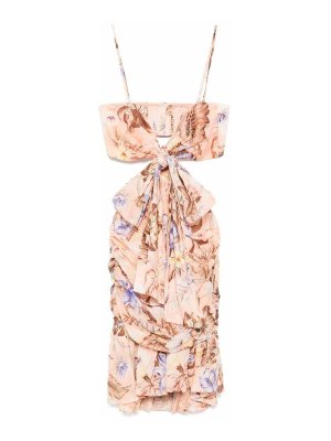 ZIMMERMANN: short dresses - Coco Bow Front Mini Dress