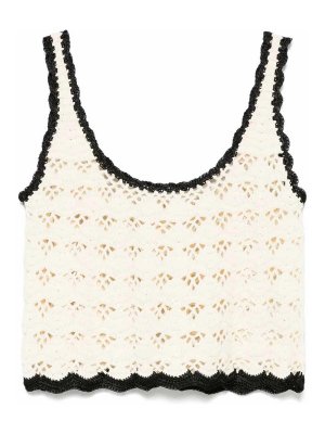 ZIMMERMANN: Tops y camisetas sin mangas - Top - Blanco