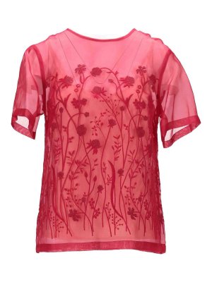 P.A.R.O.S.H.: Blouses - Blouse - Rouge Brun