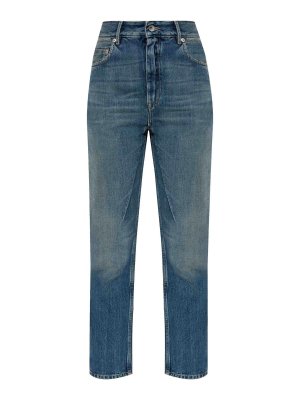 RICK OWENS: Bootcut - Bootcut Jeans - Jeansblau