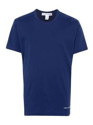 COMME DES GARCONS: T-shirts - T-Shirt - Dunkelblau