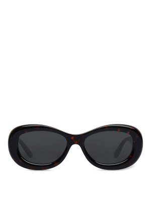 Courreges: Sonnenbrillen - Sonnenbrille - Braun