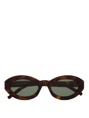 SAINT LAURENT: Sonnenbrillen - Sonnenbrille - Grün