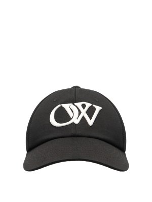 OFF-WHITE: 帽子＆キャッブ - 帽子 - 黒