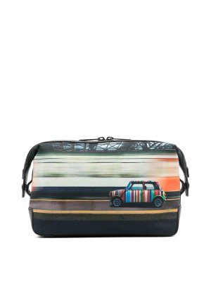 PAUL SMITH: borse a tracolla - Borsa di lavaggio a stampa OAD