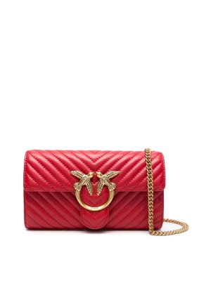 Pinko: Sacs bandoulière - Sac Bandoulière - Or