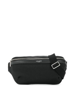 SAINT LAURENT: belt bags - Logo-Lettering Belt Bag