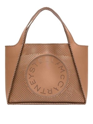 STELLA McCARTNEY: totes bags - Logo-Perforated Tote Bag