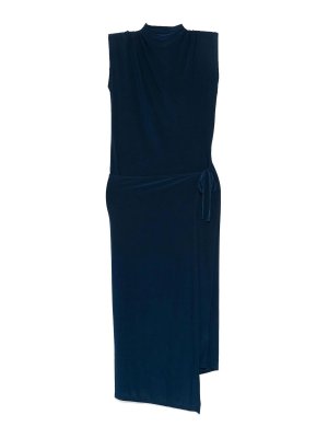 CALVIN KLEIN: Robe longueur genou - Top - Bleu