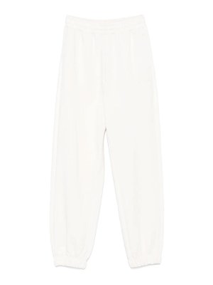 CALVIN KLEIN: Pantalons casual - Pantalons Décontractés - Crème