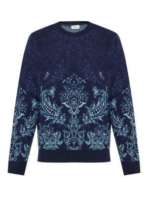 ETRO: Col bateau - Pull Col Bateau - Bleu
