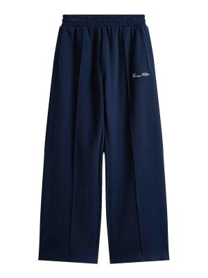 TOMMY HILFIGER: pantaloni sport - Script Straight Pique