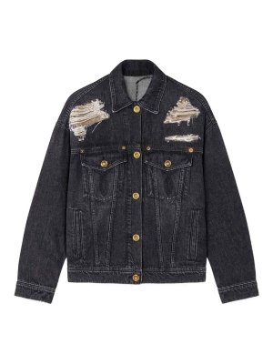 Balenciaga Denim jacket - Black - Women | 790869TQW541071
