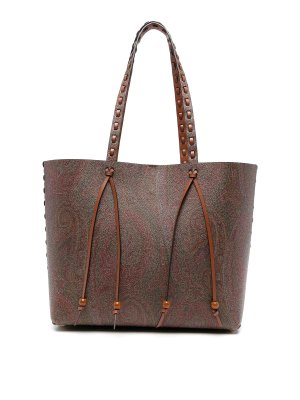 Dragon Diffusion Mini Bamboo Triple Jump Handbag | 8855DKBROWN