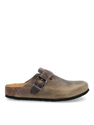 BIONATURA: Tongs - Bottines - Beige Clair