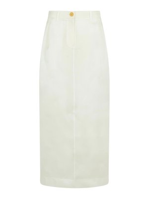 KHAITE: Faldas media pierna y semilargas - Falda Semilarga - Blanco
