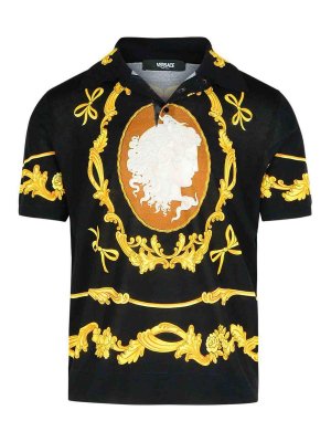 VERSACE: shirts - Black Evening Shirt