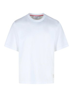 THOM BROWNE: T-shirts - T-Shirt - Weiß
