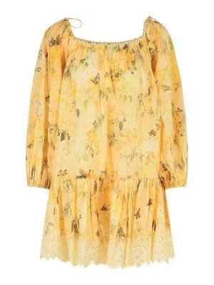 ZIMMERMANN: Vestidos media pierna - Vestido Midi - Amarillo