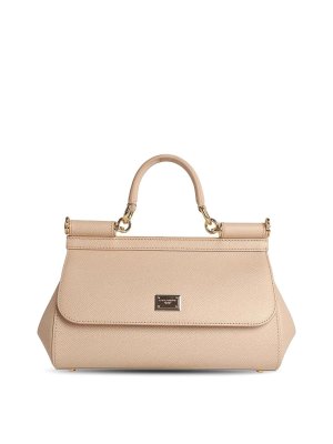 DOLCE & GABBANA: Sacs bandoulière - Sac Bandoulière - Couleur Chair