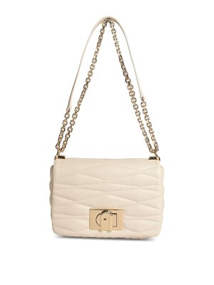FURLA: クロスボディバッグ - クロスボディバッグ - クリーム
