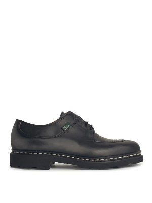 PARABOOT: lace-ups shoes - Scarpa  In Black Leather