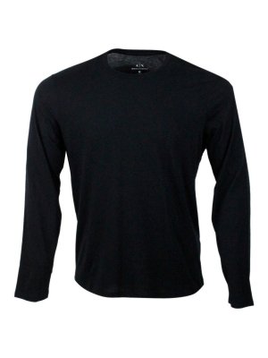 ARMANI EXCHANGE: T-shirts - T-Shirt - Schwarz