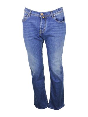JACOB COHEN: straight leg jeans - Trousers Denim