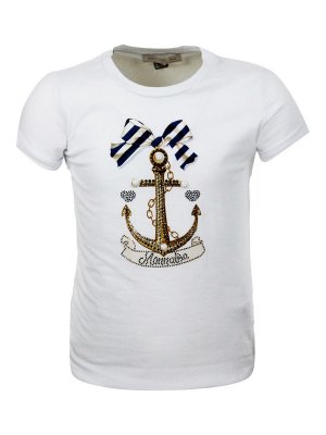 MONNALISA: T-shirts - T-Shirt - Weiß