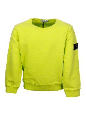 STONE ISLAND: Sudaderas y suéteres - Sudadera - Amarillo