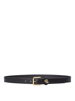 LAUREN RALPH LAUREN: Ceintures - Ceinture - Noir