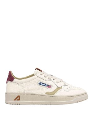 AUTRY: trainers - Medalist Low Nbk Ele Suede Brg Brn