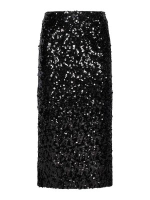 DOLCE & GABBANA: Knielange und Midi Röcke - Midirock - Schwarz