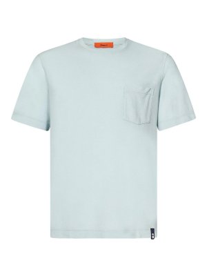 Tシャツ・カットソー DRUMOHR Men T Shirts DTJ000B 669 Grey Drumohr Grey Cotton Jersey T-Shirt - Grey - Men | DTJ000B669