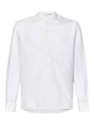 EAST HARBOUR SURPLUS: shirts - Seul Shirt In White Cotton